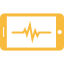 smartphone-screen-with-sound-line